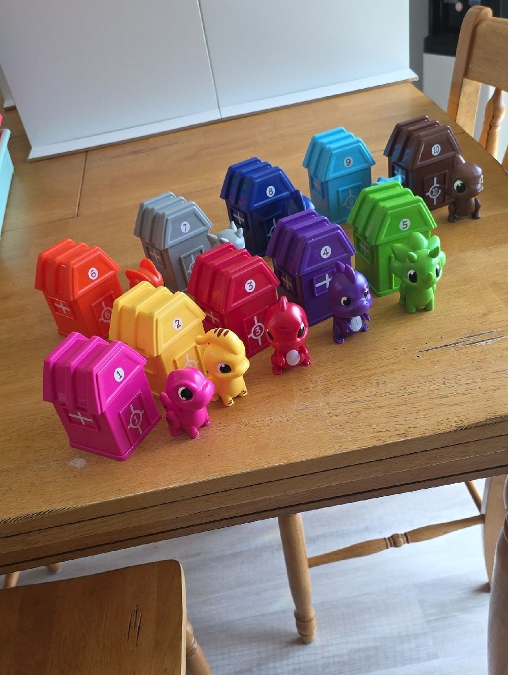 educational colorful dinosaurs/ counting toys